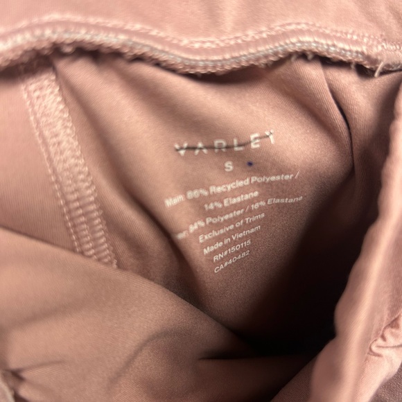 NWOT Varley Chase Dusty Rose skort - Picture 2 of 4